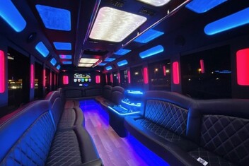 Eugene Limousine Bus Interior