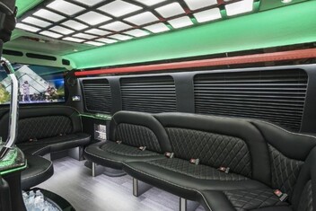 Eugene Sprinter Party Bus Interior