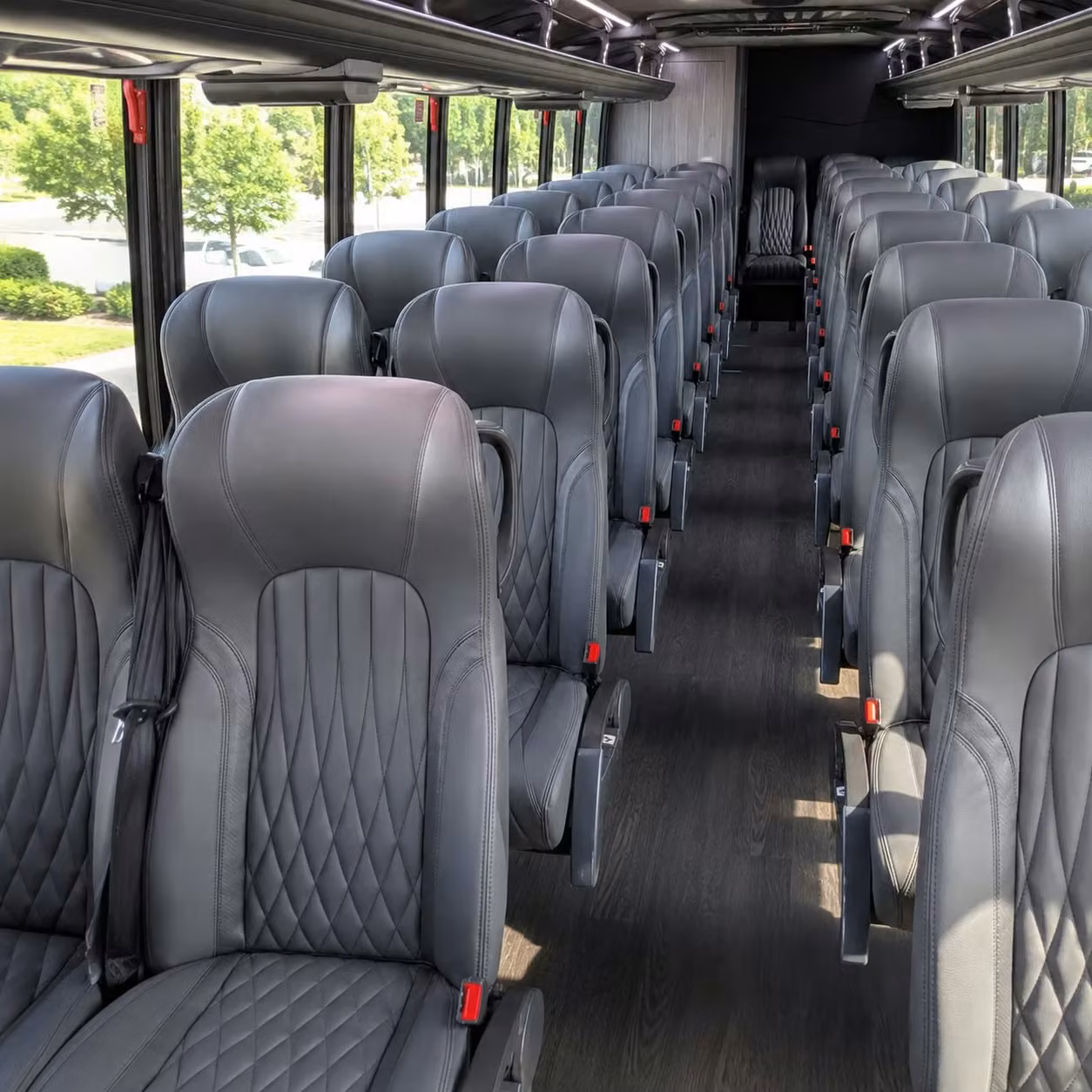 30 passenger minibus interior