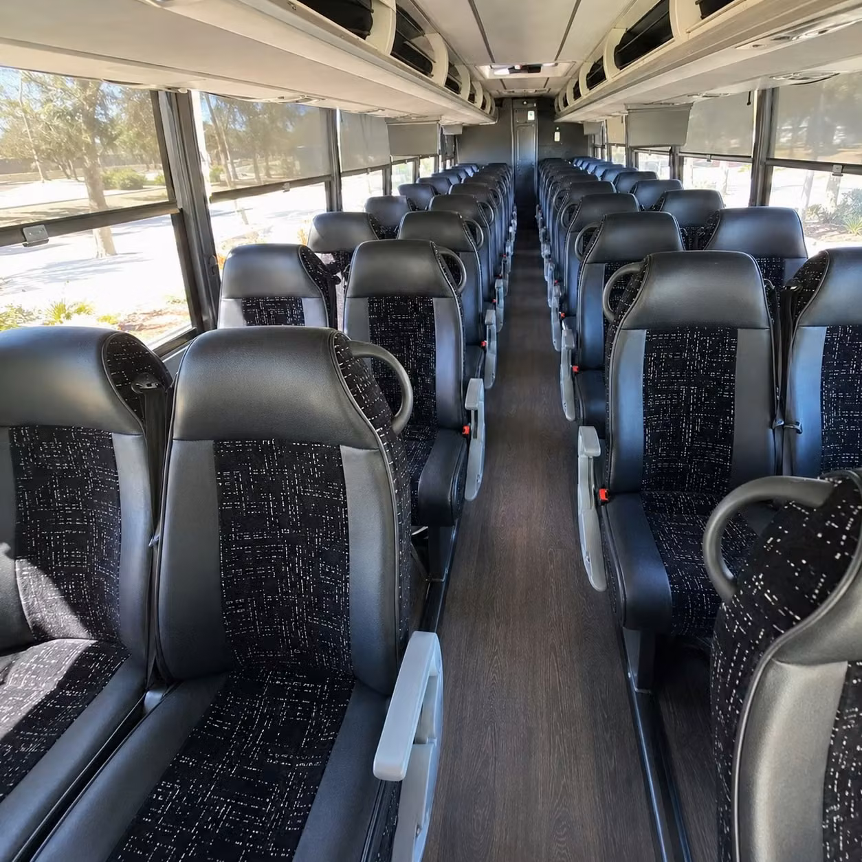 eugene long distance bus rentals