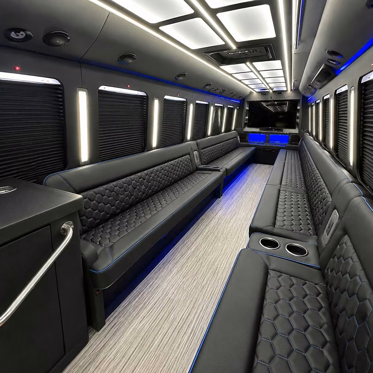 party bus interior