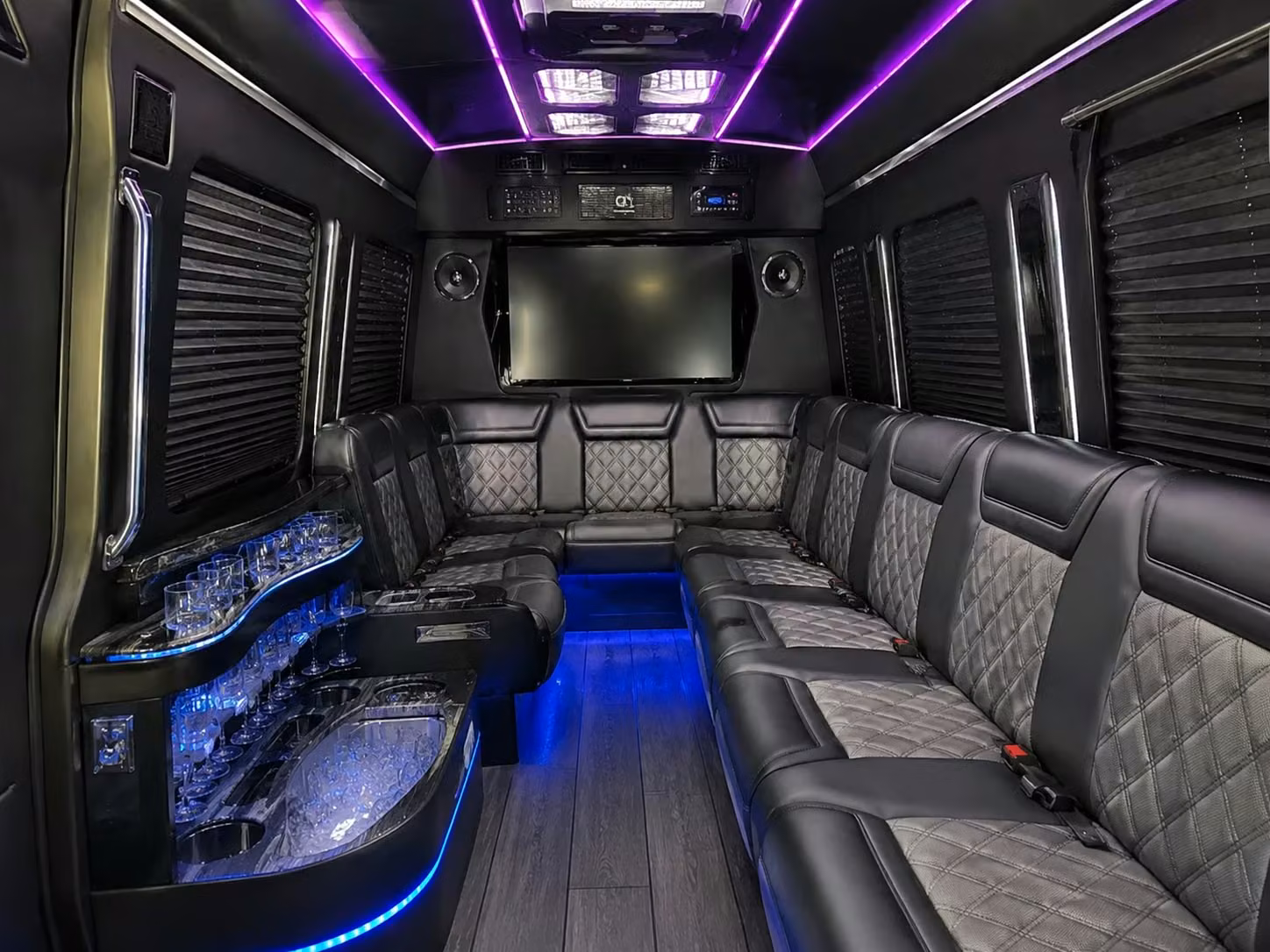 sprinter limousine inside