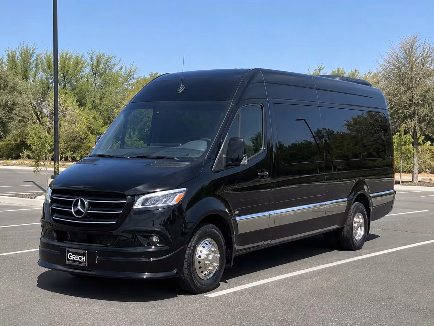 sprinter van with driver
